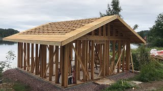 : Frame House Diy. All Construction in 14 Minutes!