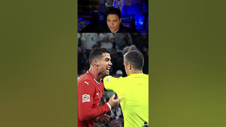 A vingança do Cristiano Ronaldo
