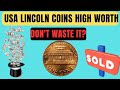 USA MOST EXPENSIVE LINCOLN PENNY WORTH MONEY!
