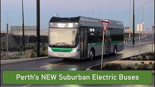 Perth's NEW Suburban Electric Buses