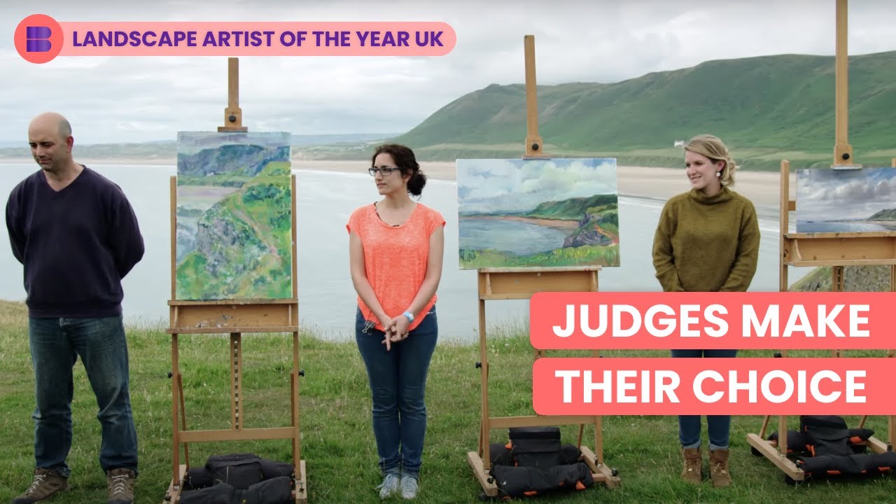 Capturing Rhossili Bay's Beauty | Landscape Artist of the Year UK