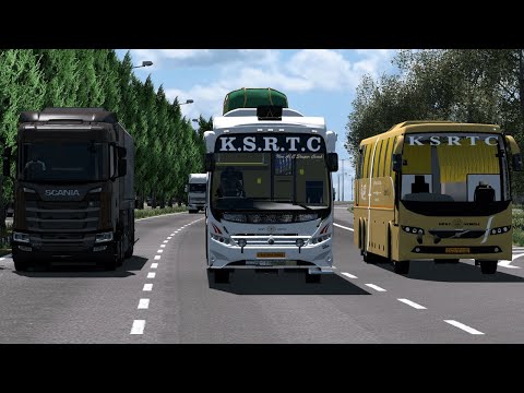 ETS2 Live | Prakash Vega AC Sleeper Bus | Vega Bus Mod for Ets2 | Vega Sleeper Coach Bus Mod