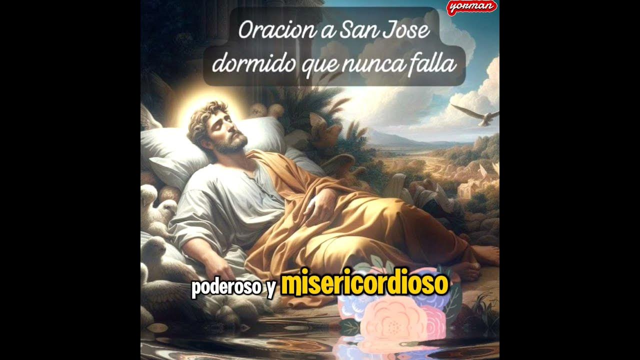 Oración A San José Dormido Que Nunca Falla Oración a San José Dormido que nunca falla 🙏😇. #oracionpoderosa #