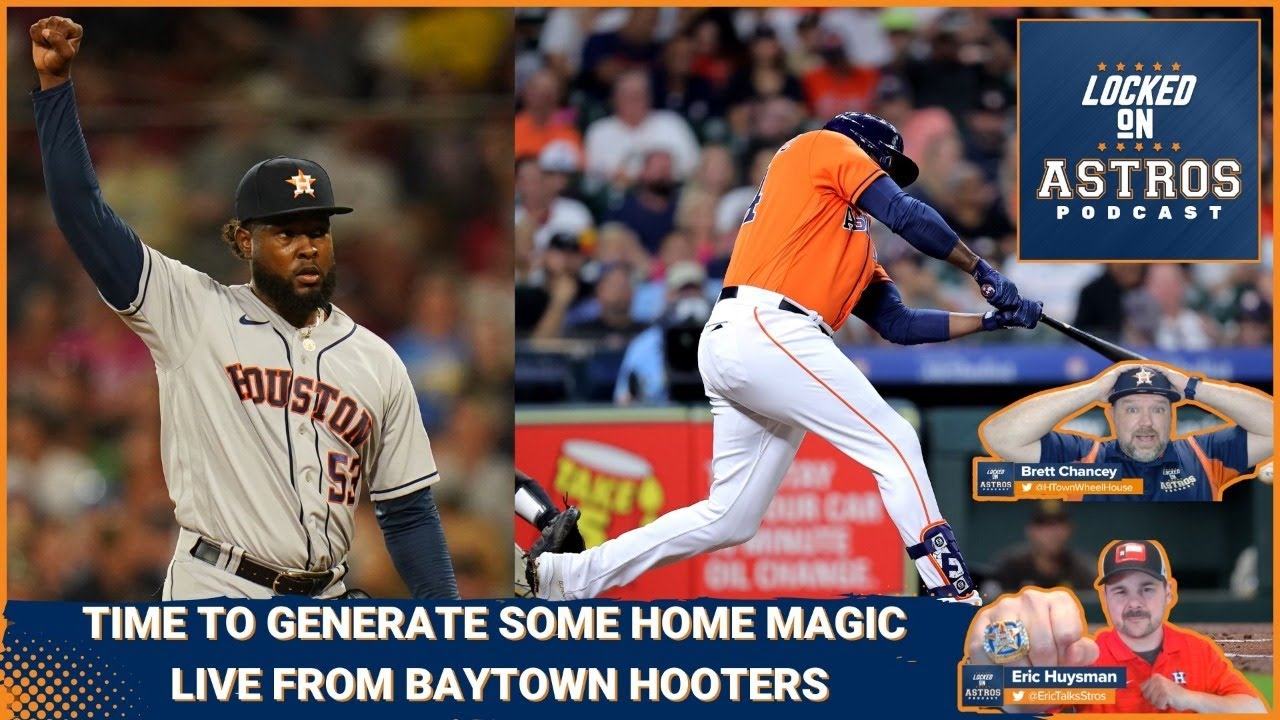 Astros need to learn how to score at home - Live at Hooters Baytown