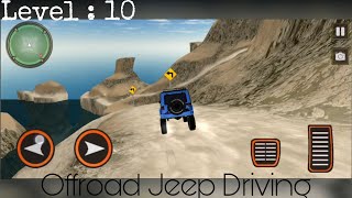 Level : 10 Offroad Jeep Driving 2021 screenshot 4