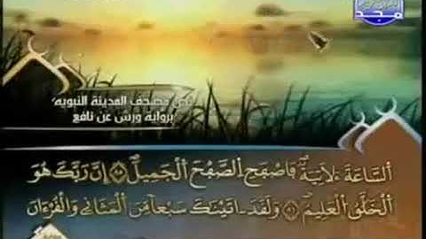 الجزء الرابع عشر 14 من القرآن الكريم بصوت الشيخ العيون الكوشي   برواية ورش عن نافع