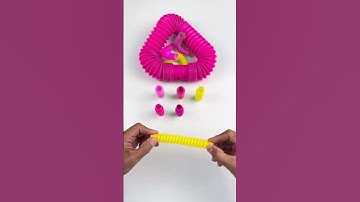 Creating and Crunchy Odd-ASMR POP Robot #satisfyingvideo#relaxing #creative #oddasmr #diy #insideout