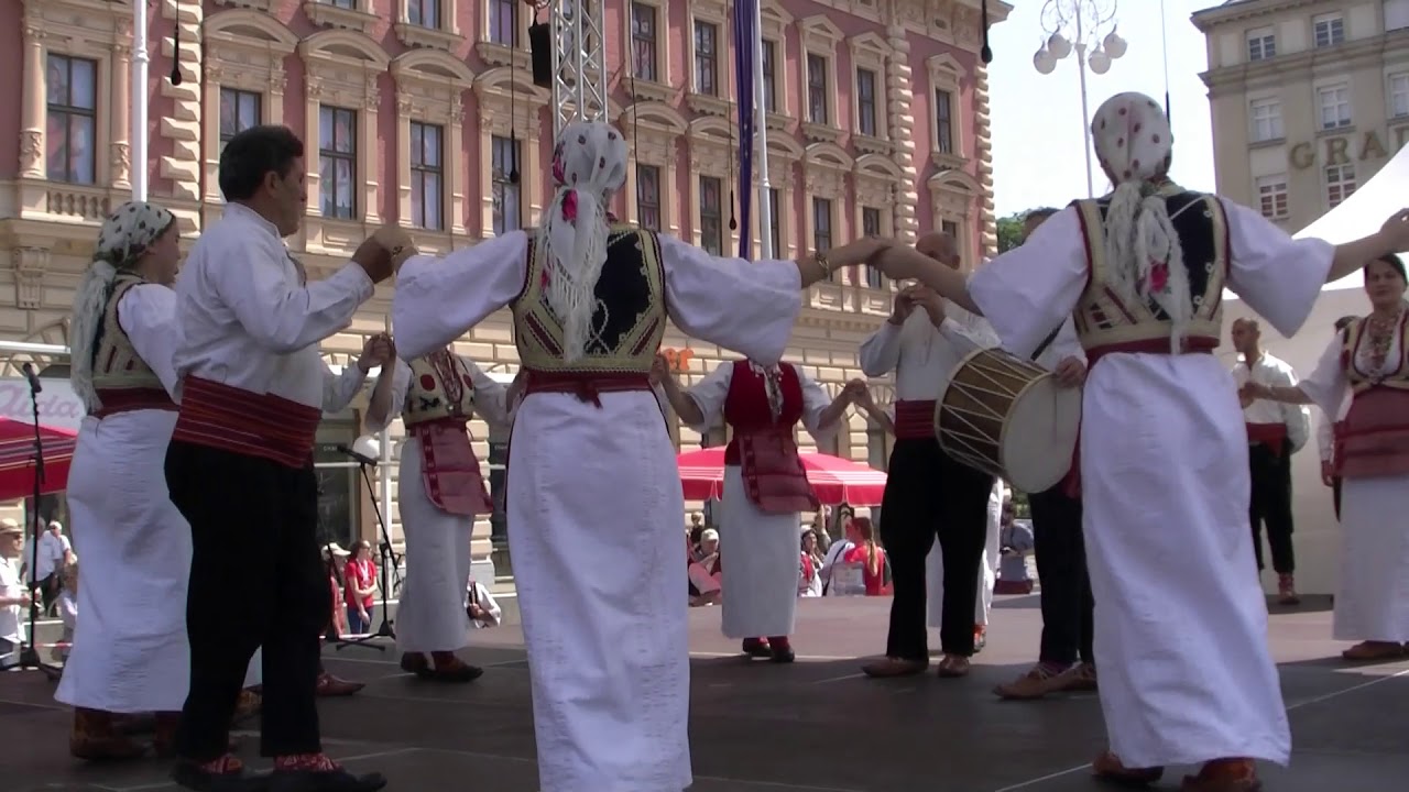 KUD "Ćeralije" , Ćeralije /Voćin/  :  Folklor Hrvata iz Letenice (Kosovo)