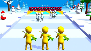 ✅Gun Clash 3D Mobile Game Walkthrough All Levels Gameplay Update Max Skills