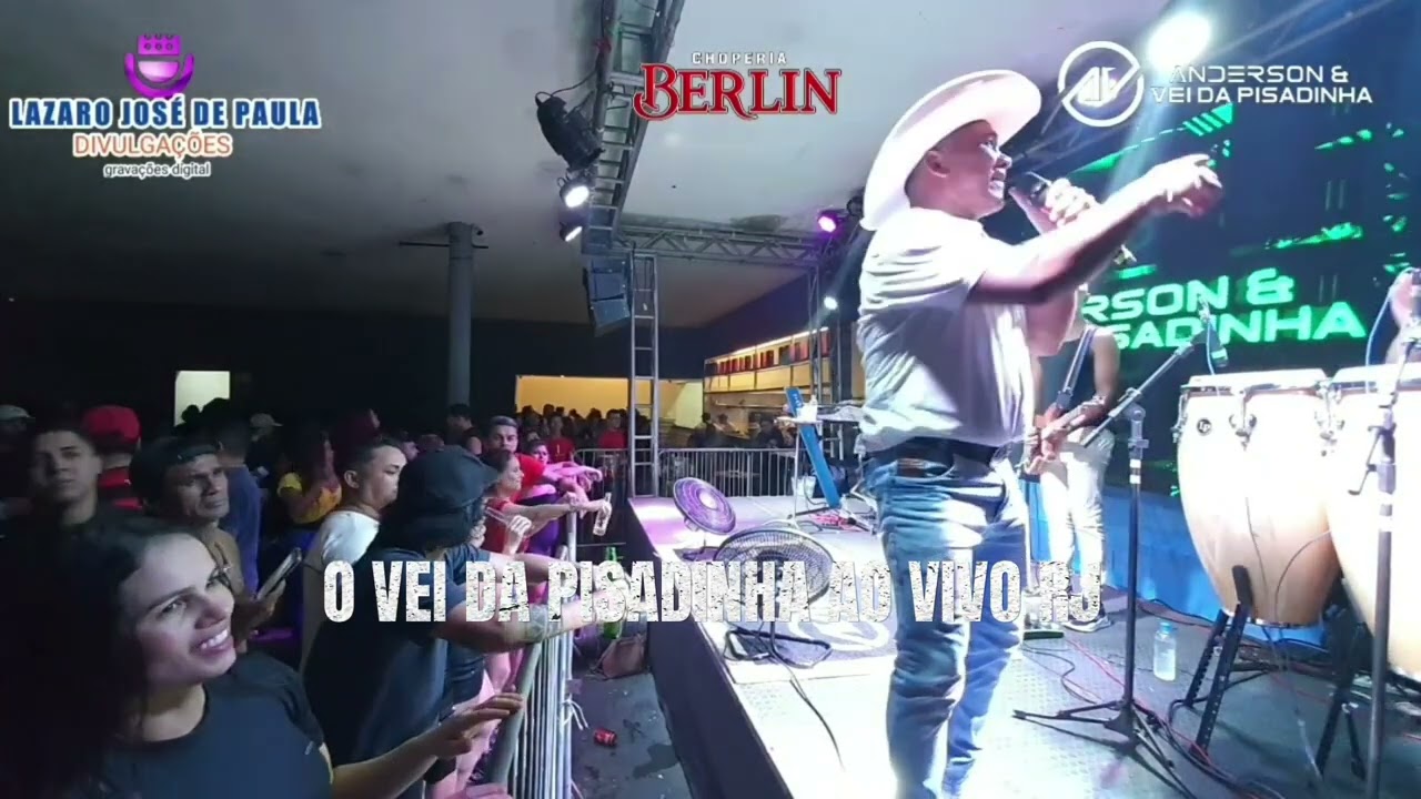 O VEI DA PISADINHA AO VIVO NA CHOPERIA BERLIN RJ 21/04/25