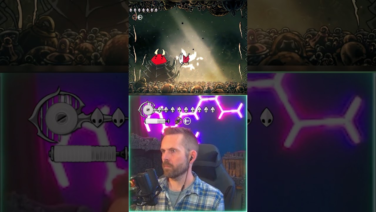 Putting the razor skirt to use 😁 [Bell Eater] #silksong #gaming #twitch #gameplay #combat #shorts