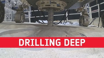 ExoMars Deep Drilling Success on Earth