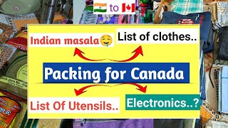 Packing for Canada in 2024 | packing list for Canada | Things to pack for Canada | Mr Yashu |