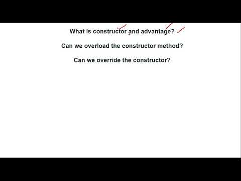 what is constructor in java with example | constructor in java its types and advantages with example