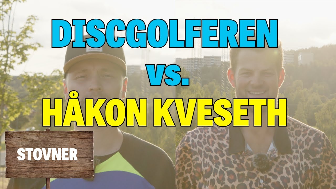 Discgolf på Stovner med Håkon Kveseth og Discgolferen