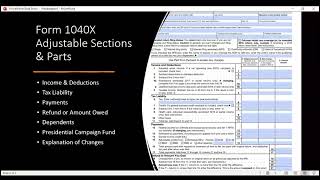 Form1040X Amended Tax Return Basics