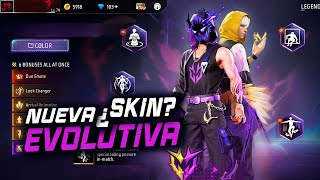 LLEGO!! NUEVA SKIN EVOLUTIVA A FREE FIRE | PROXIMA SKIN LEGENDARIA | NUEVA ACTUALIZACION