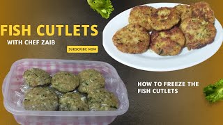 fish cutlet | fish cutlet recipe  | potato fish cutlet recipe