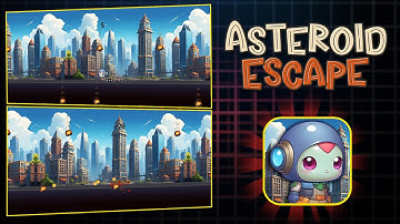 Asteroid Escape || Construct 3 Game Template || Source code
