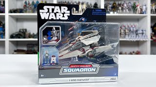 V-Wing Starfighter Micro Galaxy Squadron Unboxing and Review from Jazwares.