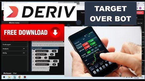 Target Deriv Over2 Bot Real Deriv Account (Free Download)
