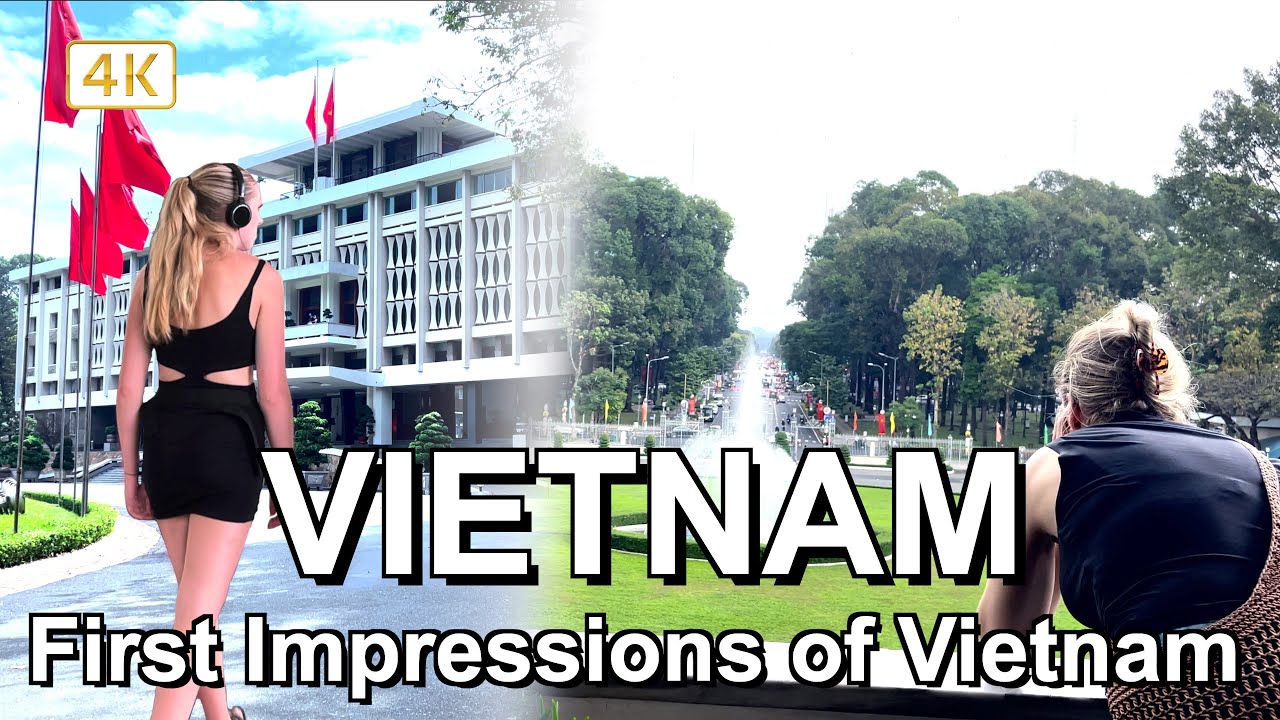 First Impressions of Vietnam, Ho Chi Minh City | Travel Vietnam 【🇻🇳4K ...