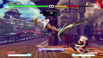 Season 2 VT Juri Tech: LK Fuharenkyaku reset