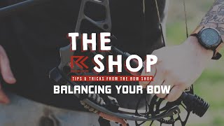 Balancing Your Bow  Stabilizers and Back Bars | Redline Bowhunting's 'The Shop'
