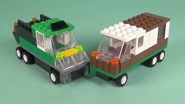 LEGO Truck (030) Building Instructions - LEGO Bricks How To Build - DIY