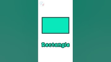 How to draw a Rectangle | #shorts for kids | RoseRyhmes
