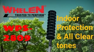 Whelen Wps-2809 Synth - Indoor Protection And All Clear Tones