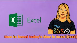 Excel Current Time Shortcut | Insert Time Instantly!