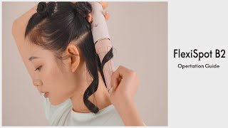 Toturial-How To Create Bouncy Waves On Short Hair With The FlexiSpot B2 Multi-Functional Hair Dryer