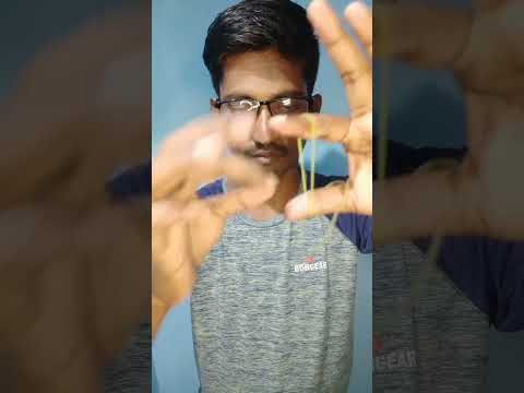 Rubber band magic tricks | #rubber #magic #magician #magical #short #shorts #trick #tricks
