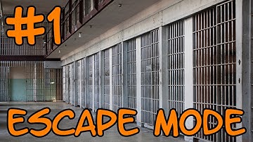 Prison Architect Escape Mode - Inescapeable Prison! #1