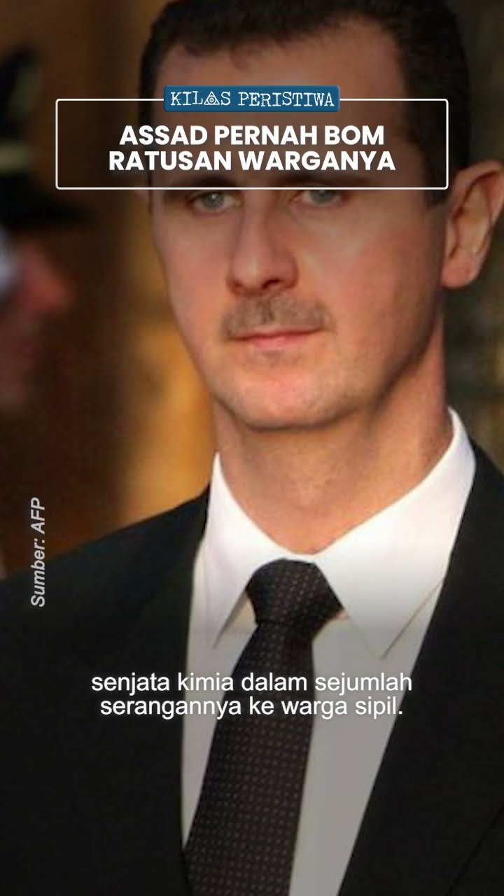 Kilas Peristiwa: Kebijakan Kontroversial Presiden Suriah Bahar Al Assad, Pernah Bom Ratusan Warganya