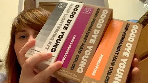 DIY Sunset Hair  using Good Dye Young