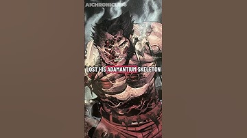 What If Wolverine Lost His Adamantium 😳