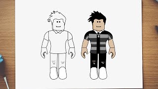 Roblox Avatar Coloring Page Image credit: Roblox Avatar by Yadia Chenia  Permission:  For personal an…