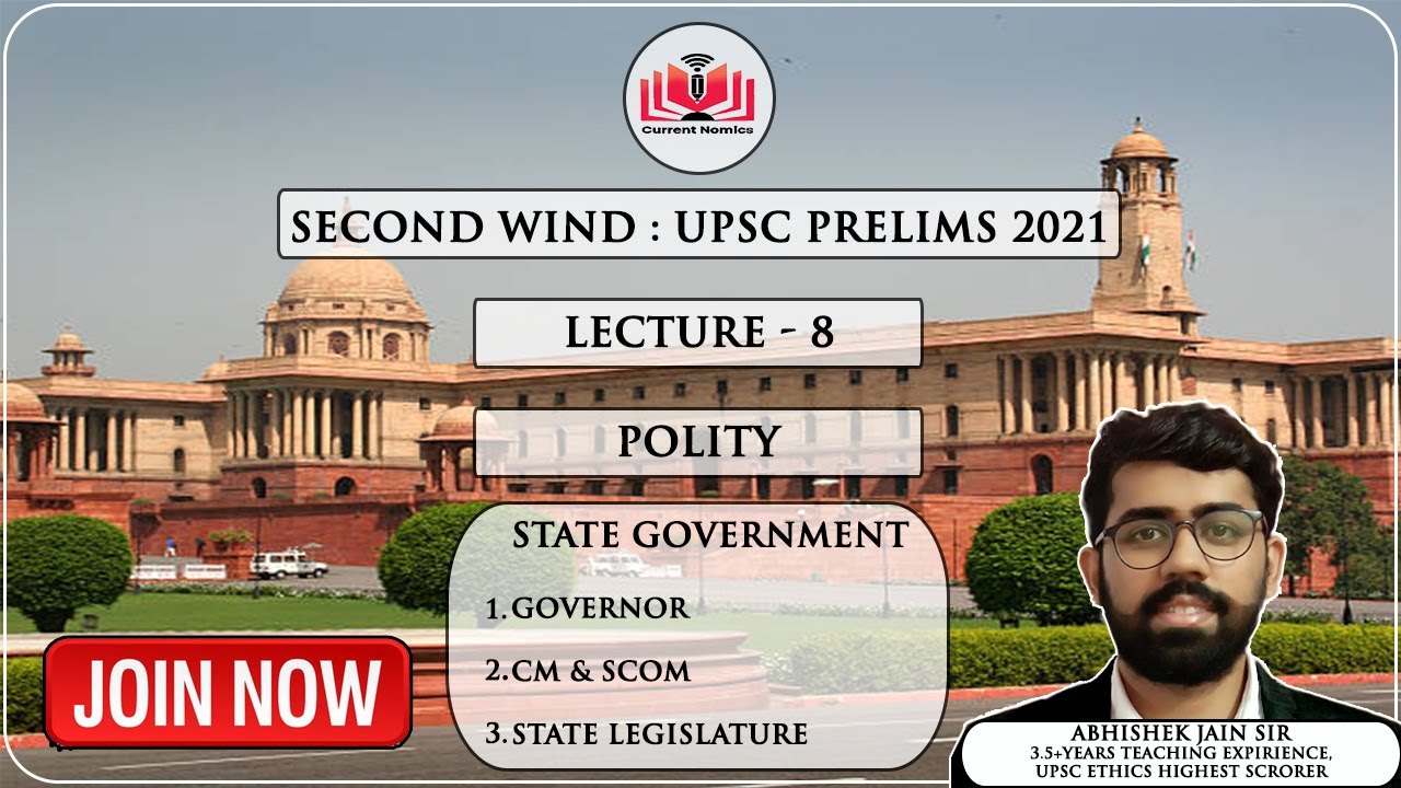 | IAS Polity Lecture - 8 | IAS Prelims 2022 | UPSC Prelims 90 Days ...