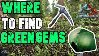 Ark Crystal Isles Where To Find Green Gems