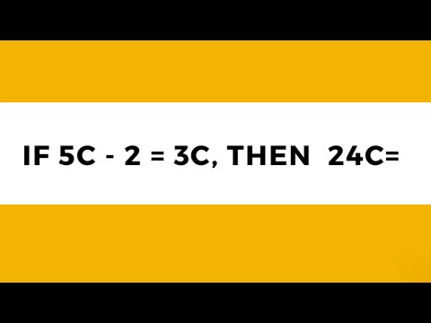 ACCUPLACER TEST PREP IF 5C 2 3C THEN 24 C 