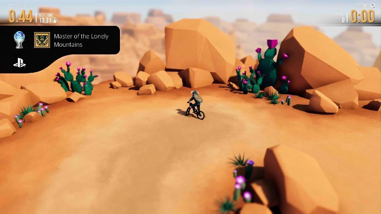 Lonely Mountains: Downhill - Platinum trophy PS4 - 22/01/2025