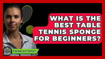 What Is The Best Table Tennis Sponge For Beginners? - The Racket Xpert