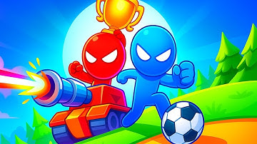 The Stickman Party 1234 Player Ultimate Tournament MINIGAMES 2025 Gameplay Walkthrough (Android,Ios)