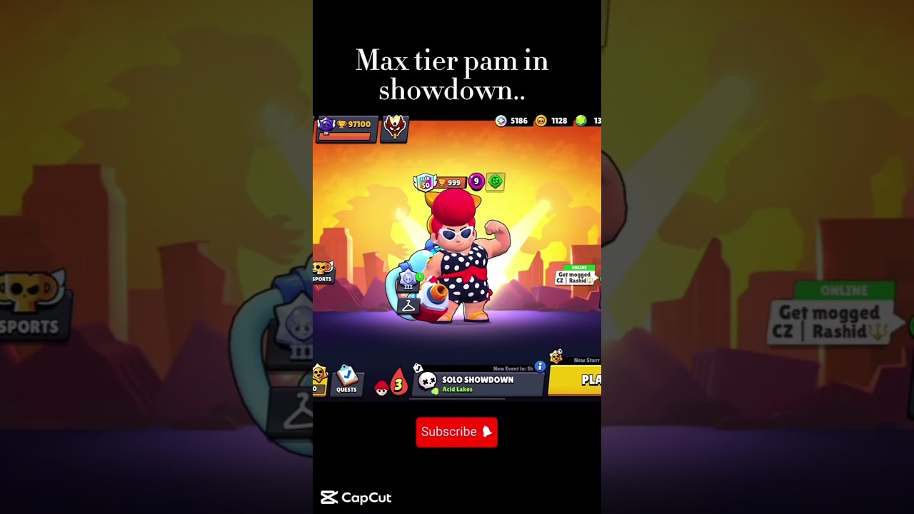 Pam Max Tier 79 94 Brawlstars Supercellcreator Supercell 