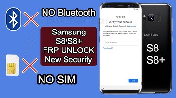 SAMSUNG GALAXY S8/S8+ FRP Bypass/Google Account Remove Android 9.0 Without SIM - NO Windows Pin -New