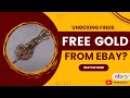 Is it possible to get (nearly) FREE GOLD from eBay? Unboxing Finds Thrift Hunter #176