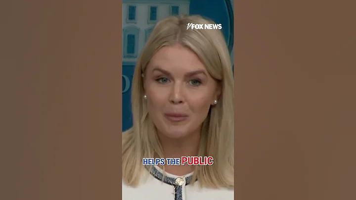 Leavitt ridicules NPR's 'public safety' value #publicsafety #shorts #politics #whitehouse