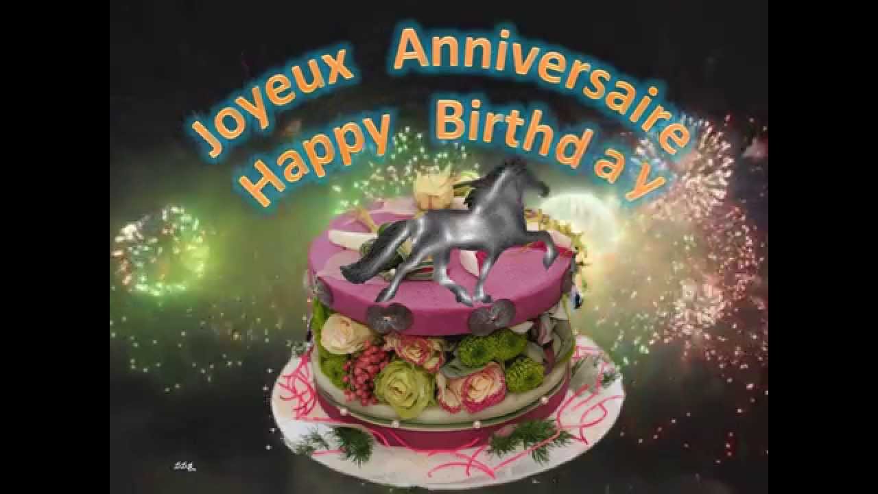 ANNIVERSAIRE -cartes virtuelles - YouTube